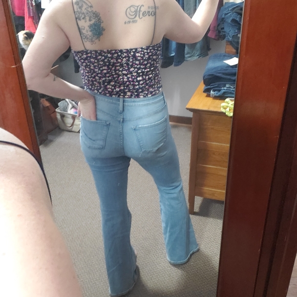 High waisted Flying Monkey Jeans - Picture 3 of 4